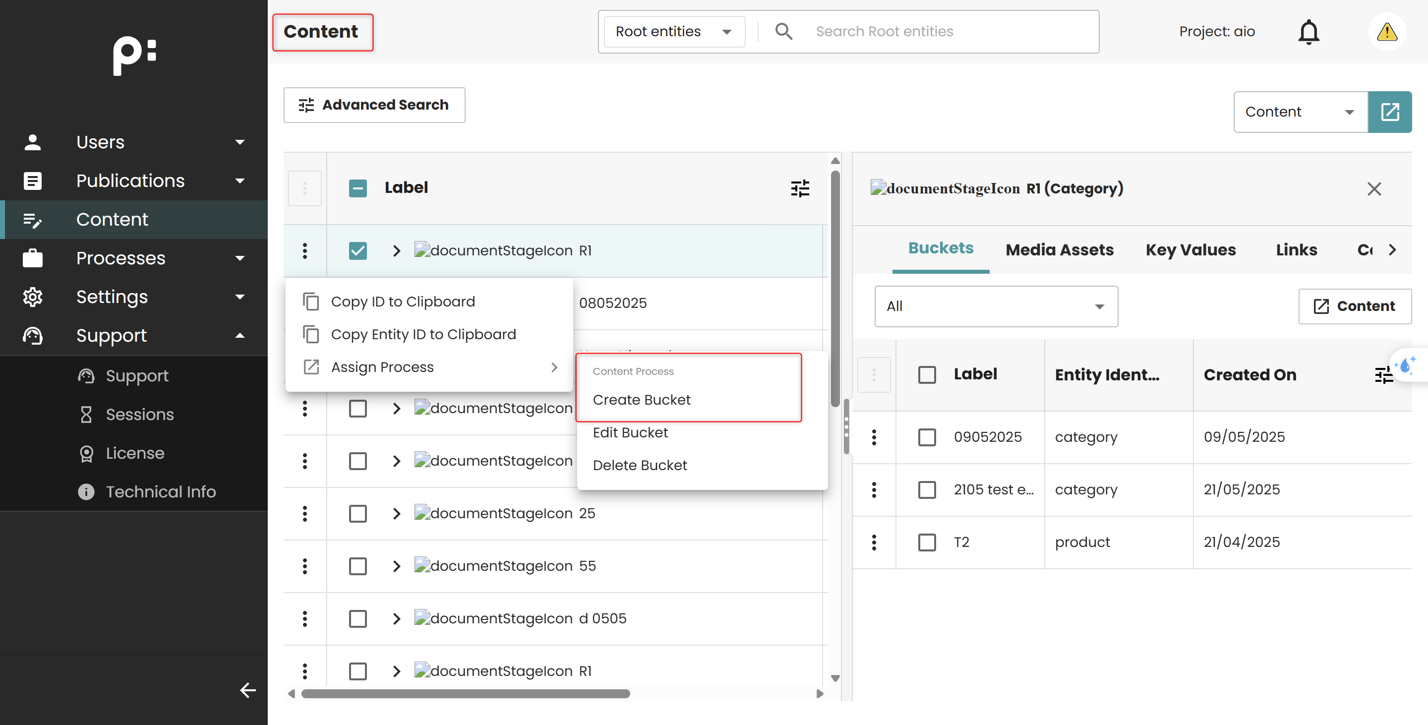 Where the process appears and  we can start content processes